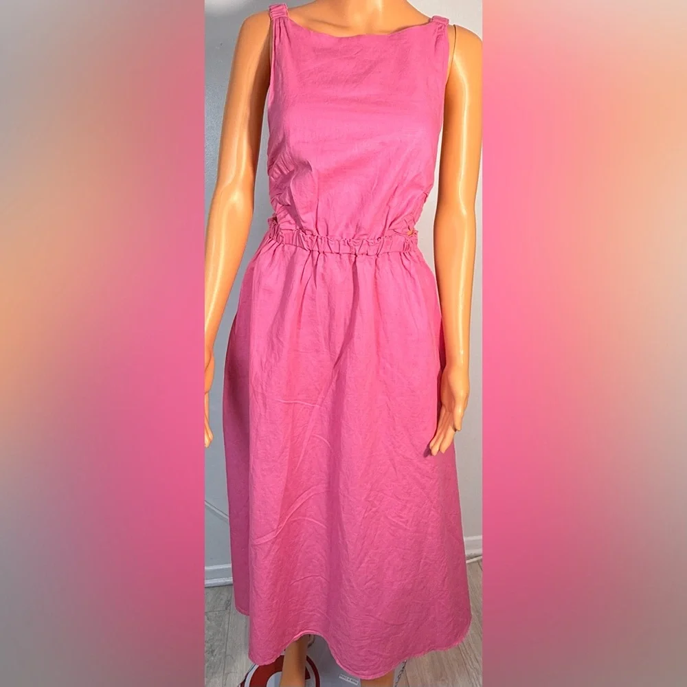 Petal & Pup Pink Backless Dress - Picture 3 of 10